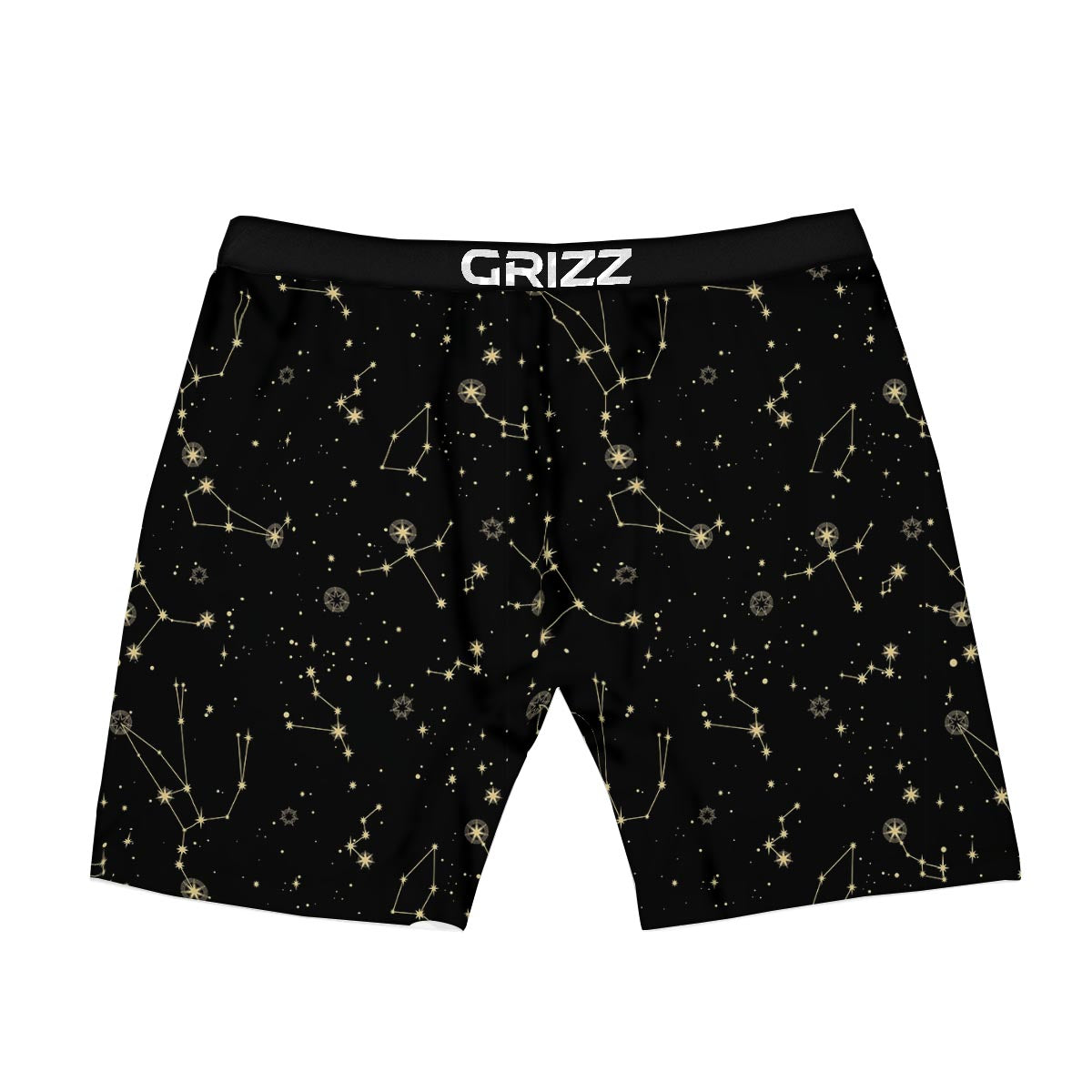 Sky Star Print Pattern Boxer Briefs-grizzshop