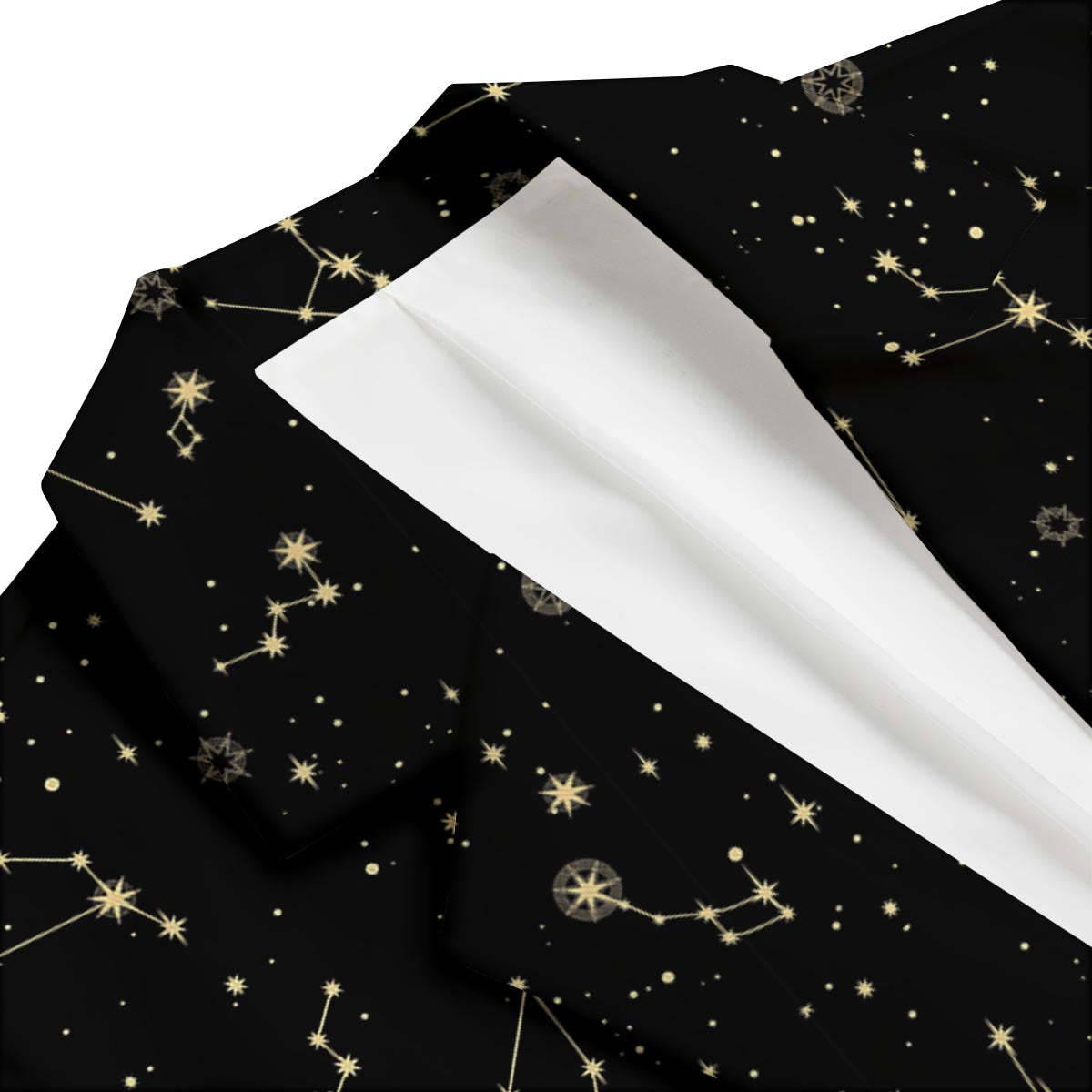 Sky Star Print Pattern Men's Blazer-grizzshop