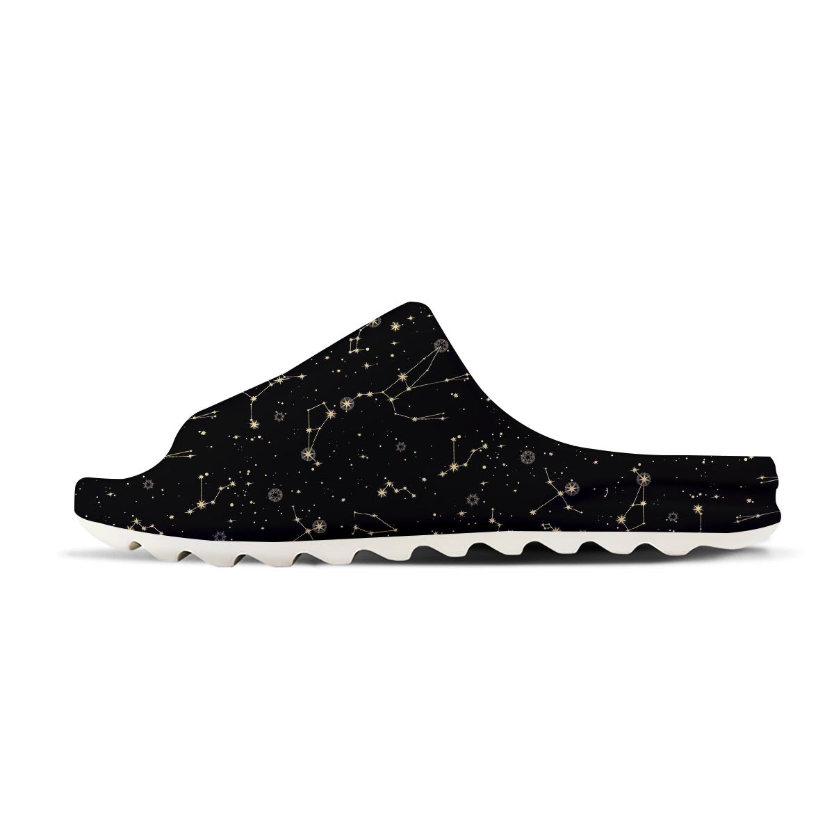 Sky Star Print Pattern Sandals-grizzshop