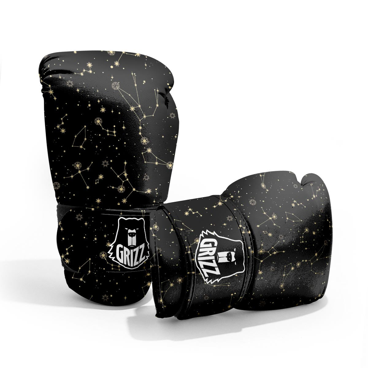 Sky Star Print Pattern Pro Boxing Glove