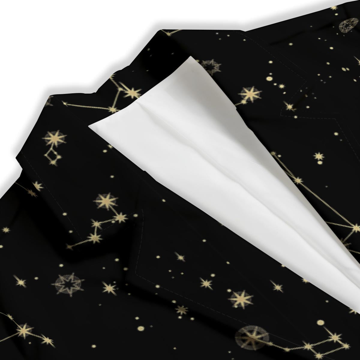 Sky Star Print Pattern Women's Blazer-grizzshop