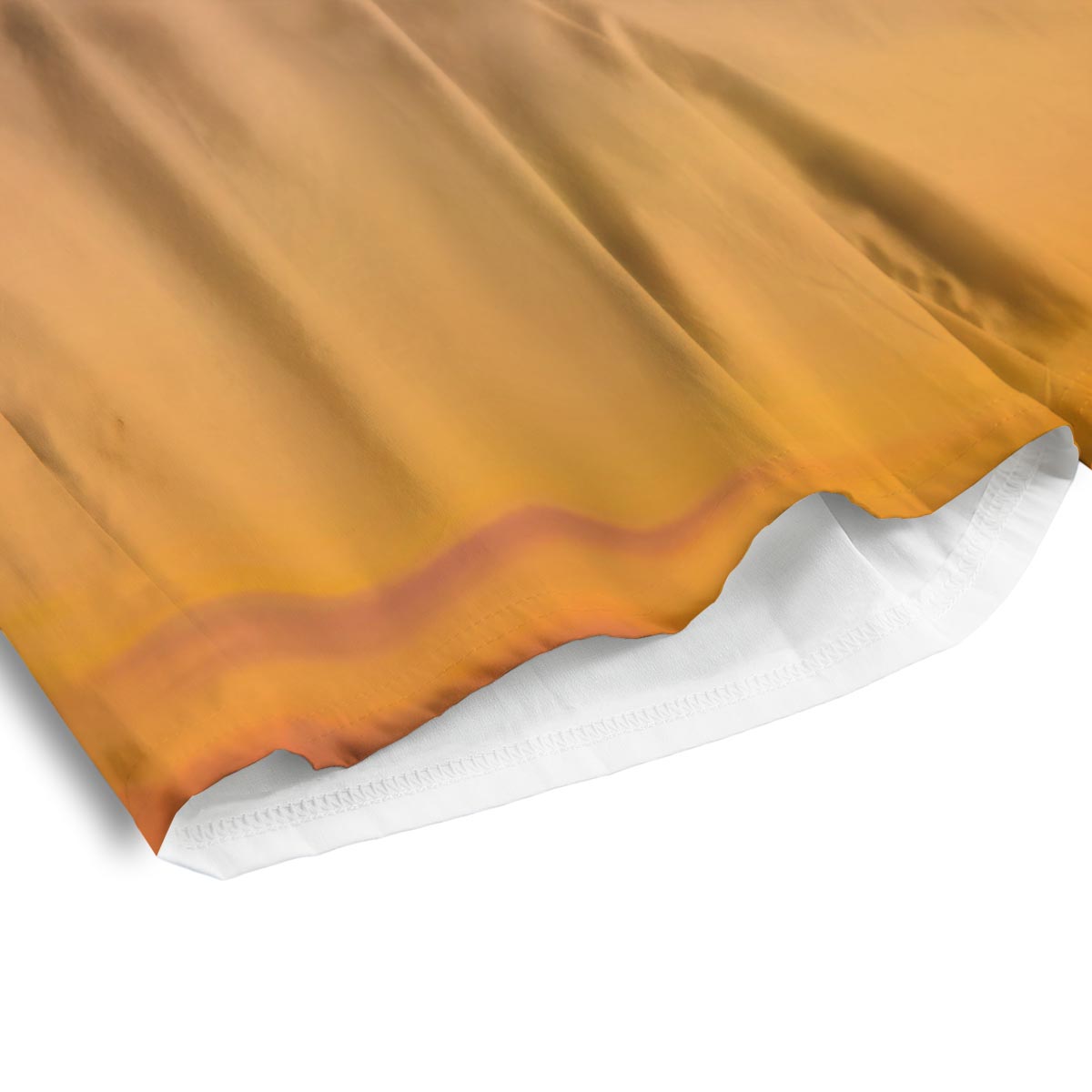 Sky Sunrise Print Men's Athletic Shorts