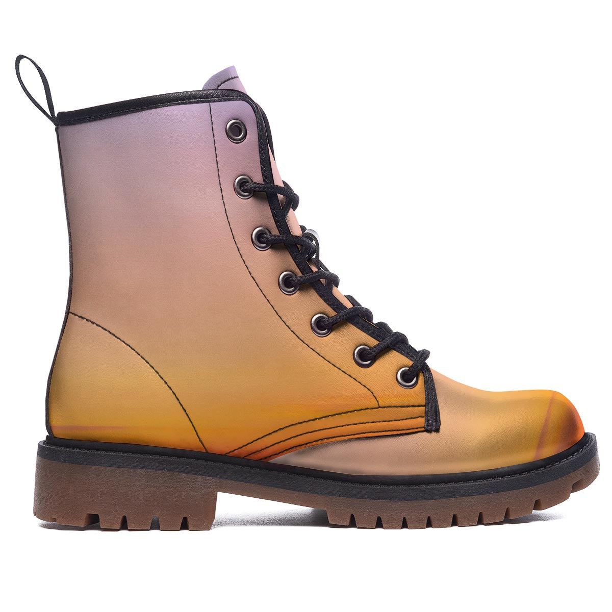 Sky Sunrise Print Work Boots-grizzshop