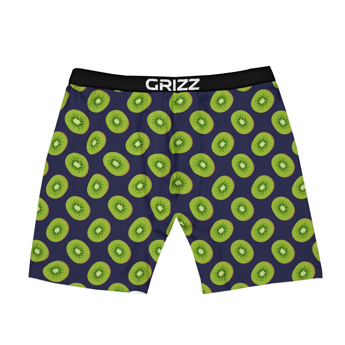 Slices Kiwi Print Pattern Boxer Briefs-grizzshop