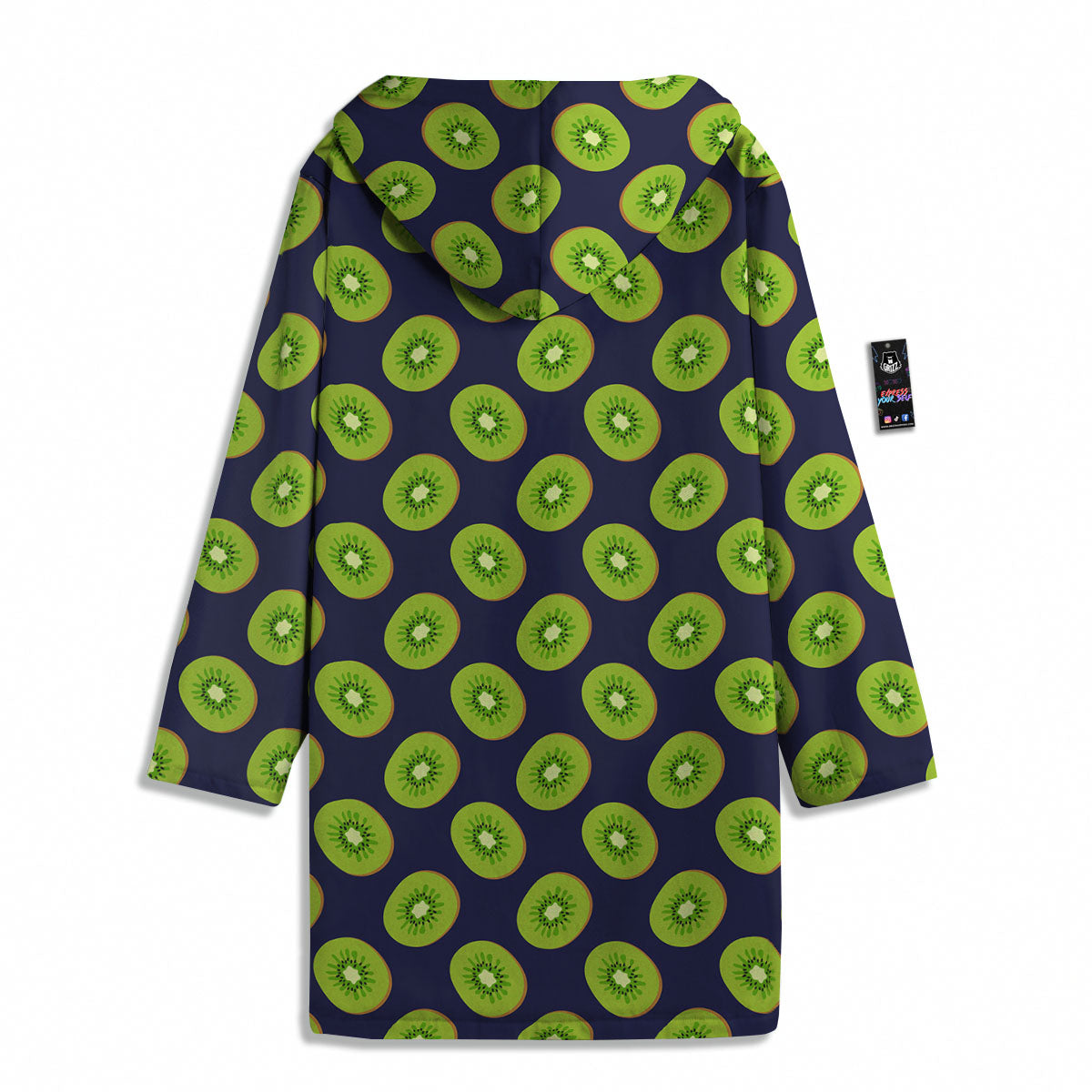 Slices Kiwi Print Pattern Men's Windbreaker Jacket-grizzshop