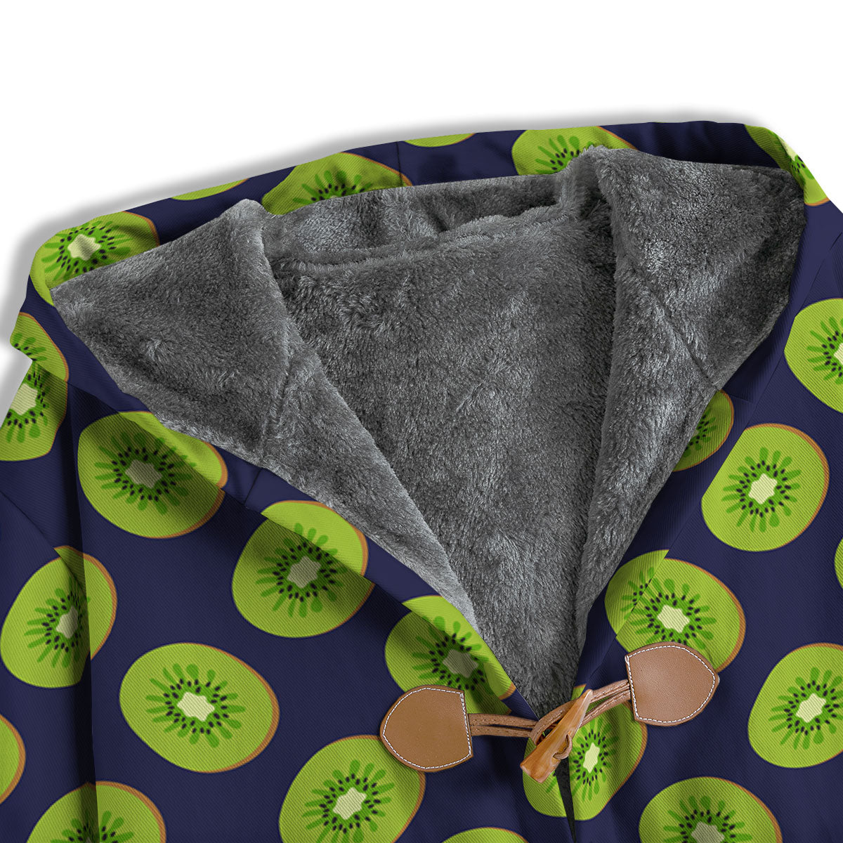 Slices Kiwi Print Pattern Men's Windbreaker Jacket-grizzshop