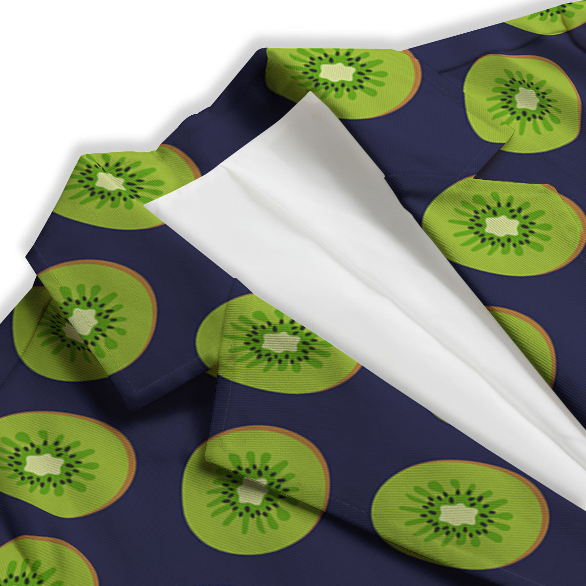 Slices Kiwi Print Pattern Women's Blazer-grizzshop