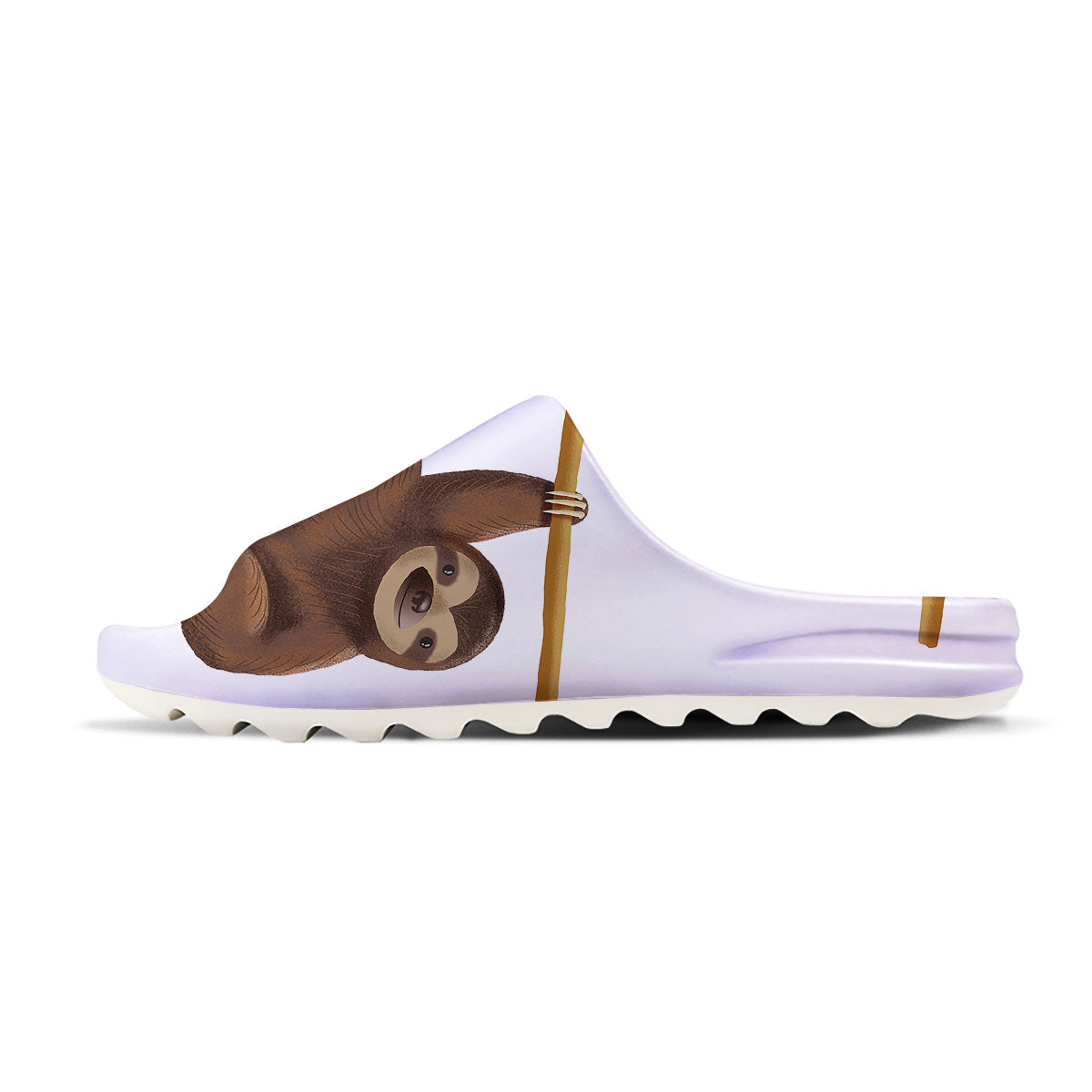 Sloth Happy Print Sandals-grizzshop