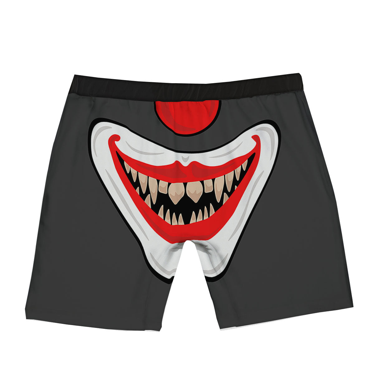 Smiling Clown Halloween Print Boxer Briefs-grizzshop