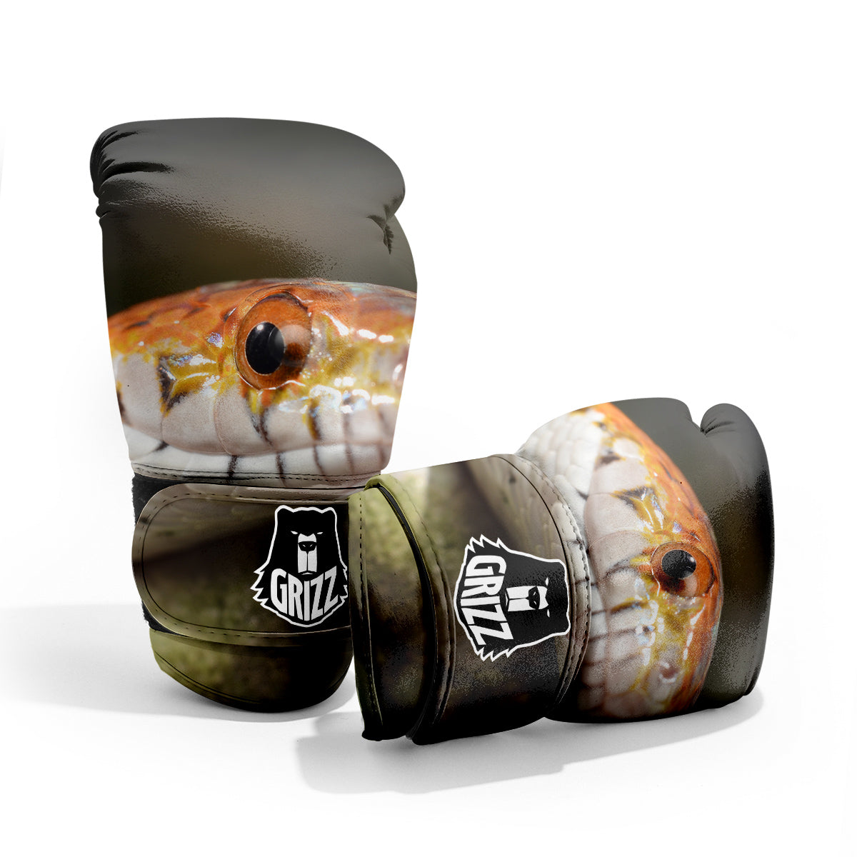 Snake Corn Print Pro Boxing Glove
