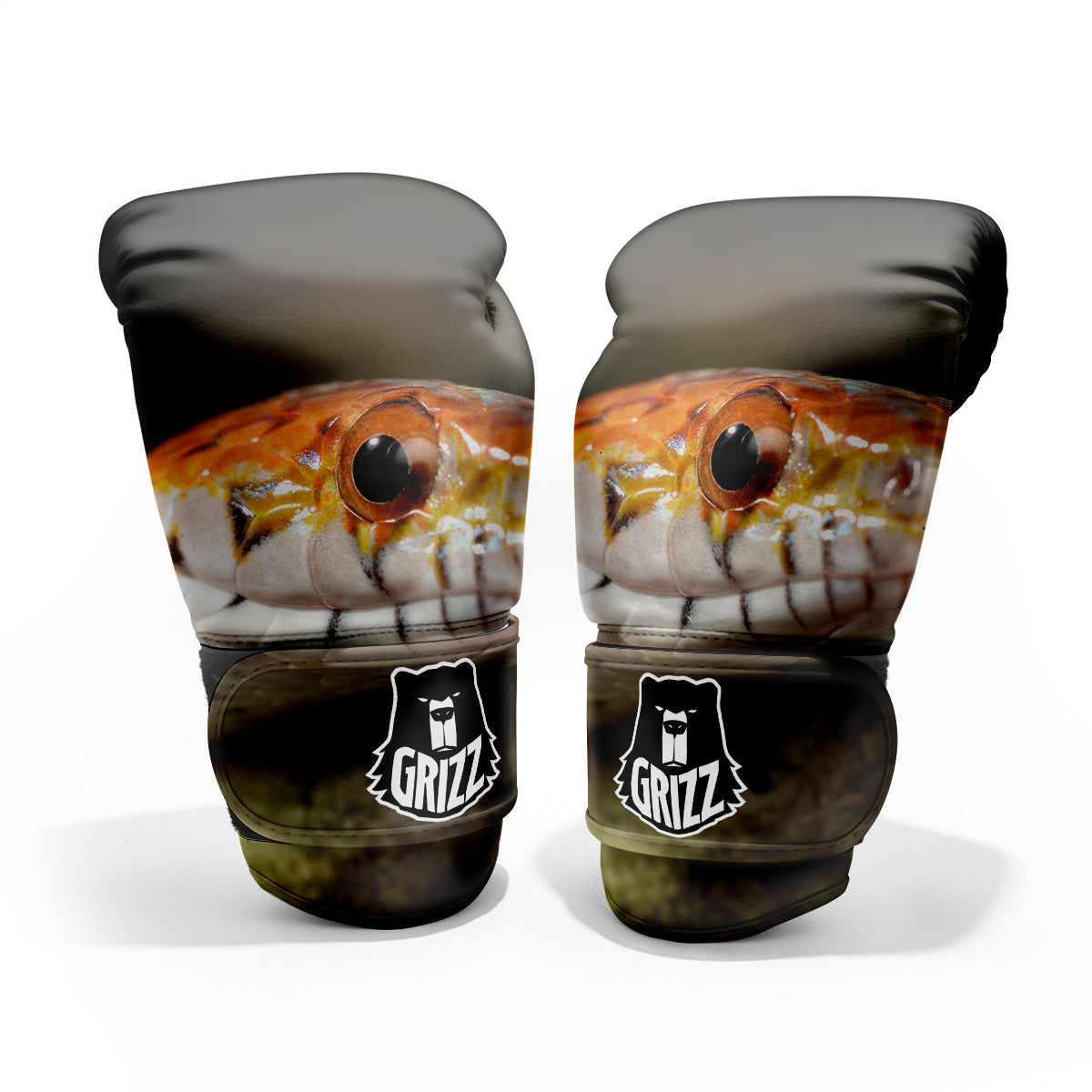 Snake Corn Print Pro Boxing Glove
