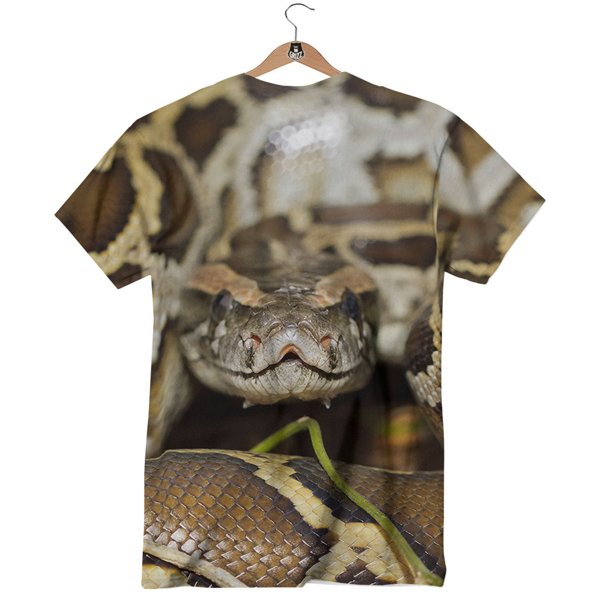Snake Python Print T-Shirt-grizzshop