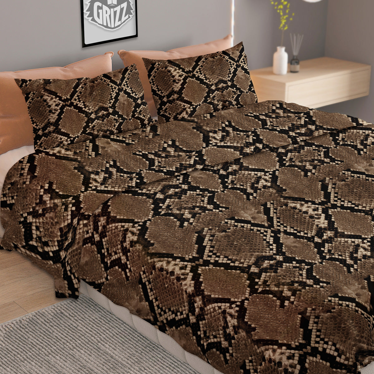 Sea Turtles Ethnic Print Duvet Cover Bedding Set