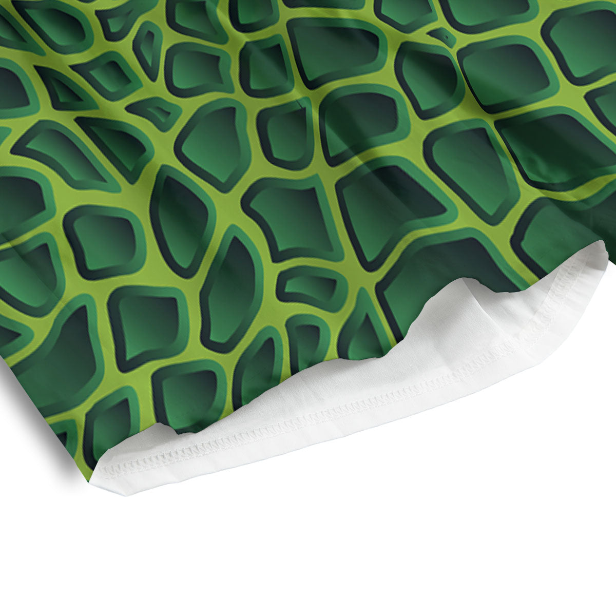 St. Patrick's Day Irish Plaid Print Men's Athletic Shorts