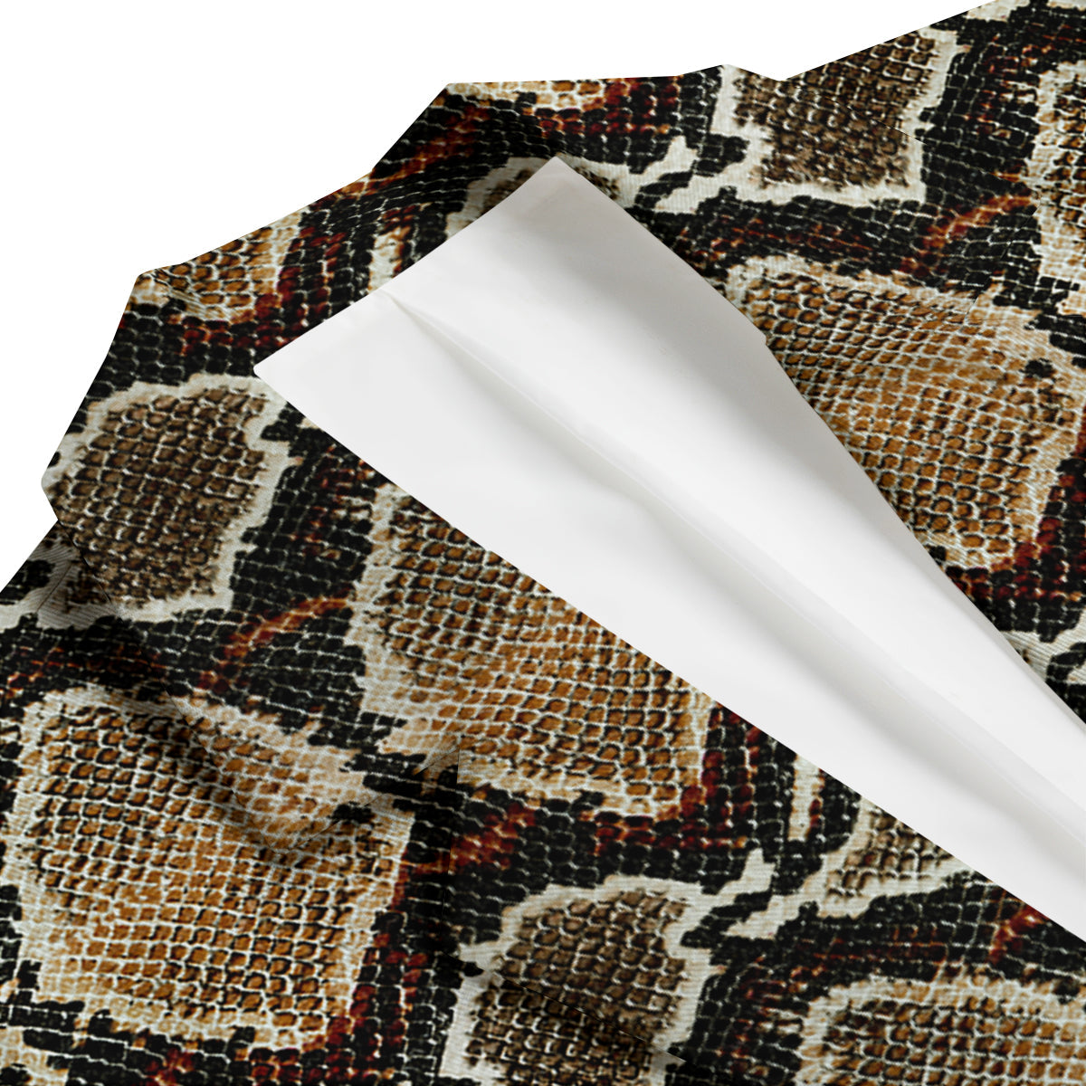 Snakeskin Men's Blazer-grizzshop