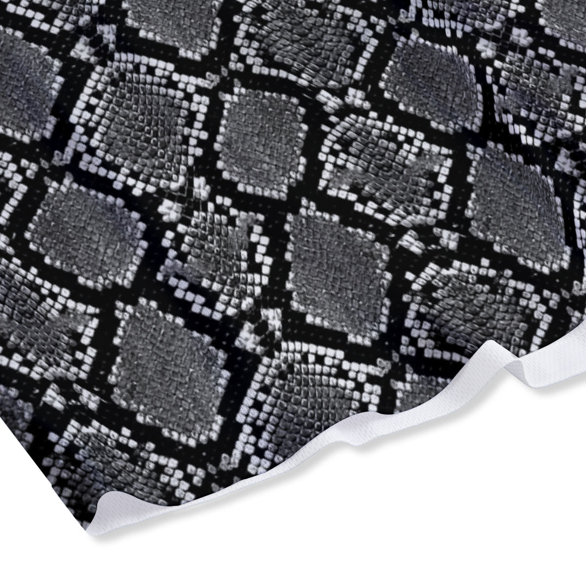 Shark Doodle Print Pattern Mesh Shorts