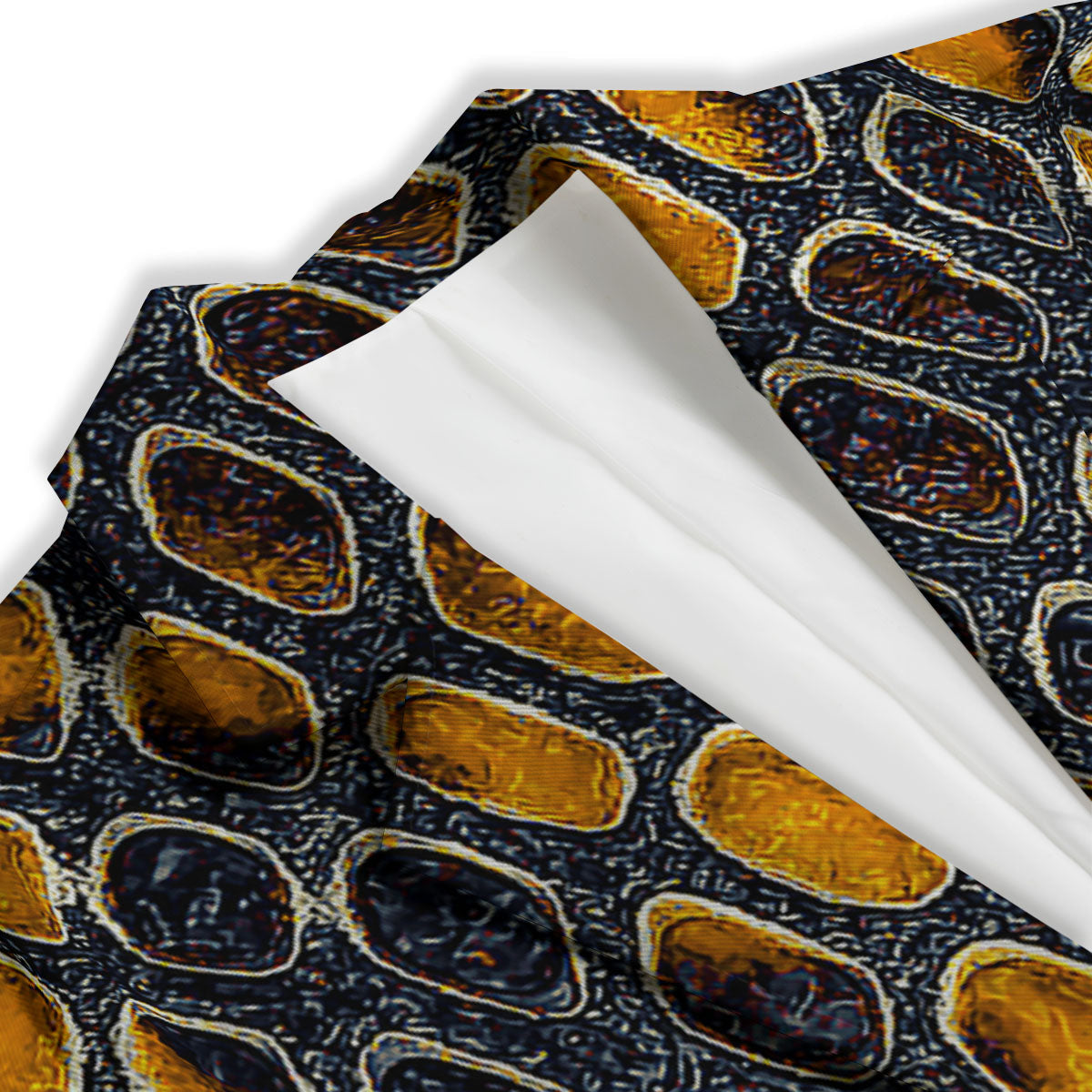 Snakeskin Yellow And Black Print Women's Blazer-grizzshop