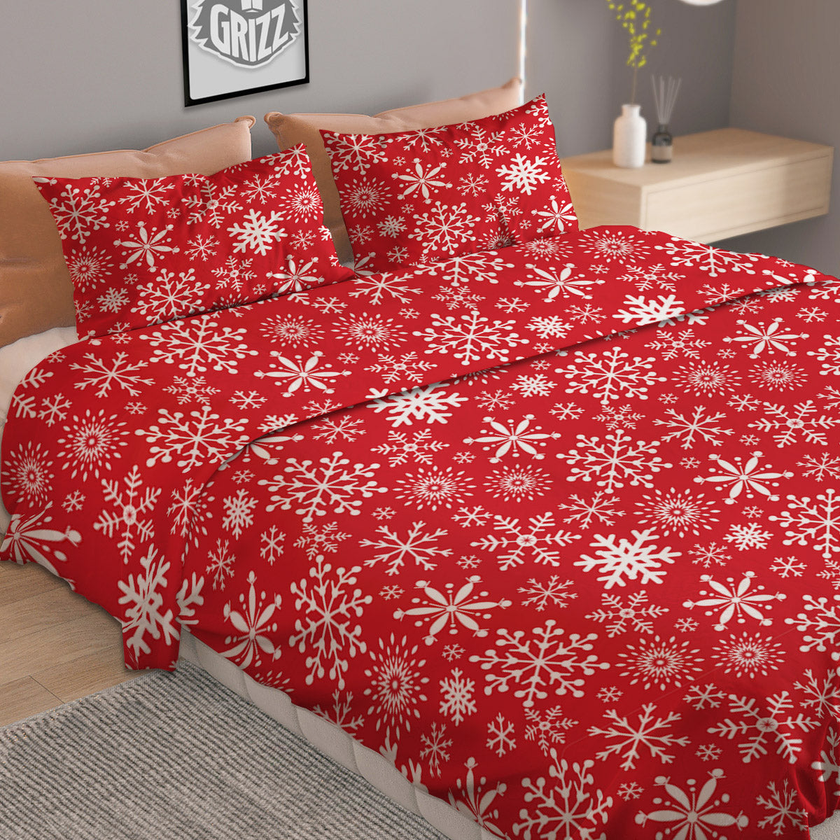 Shark Cute White Print Pattern Duvet Cover Bedding Set
