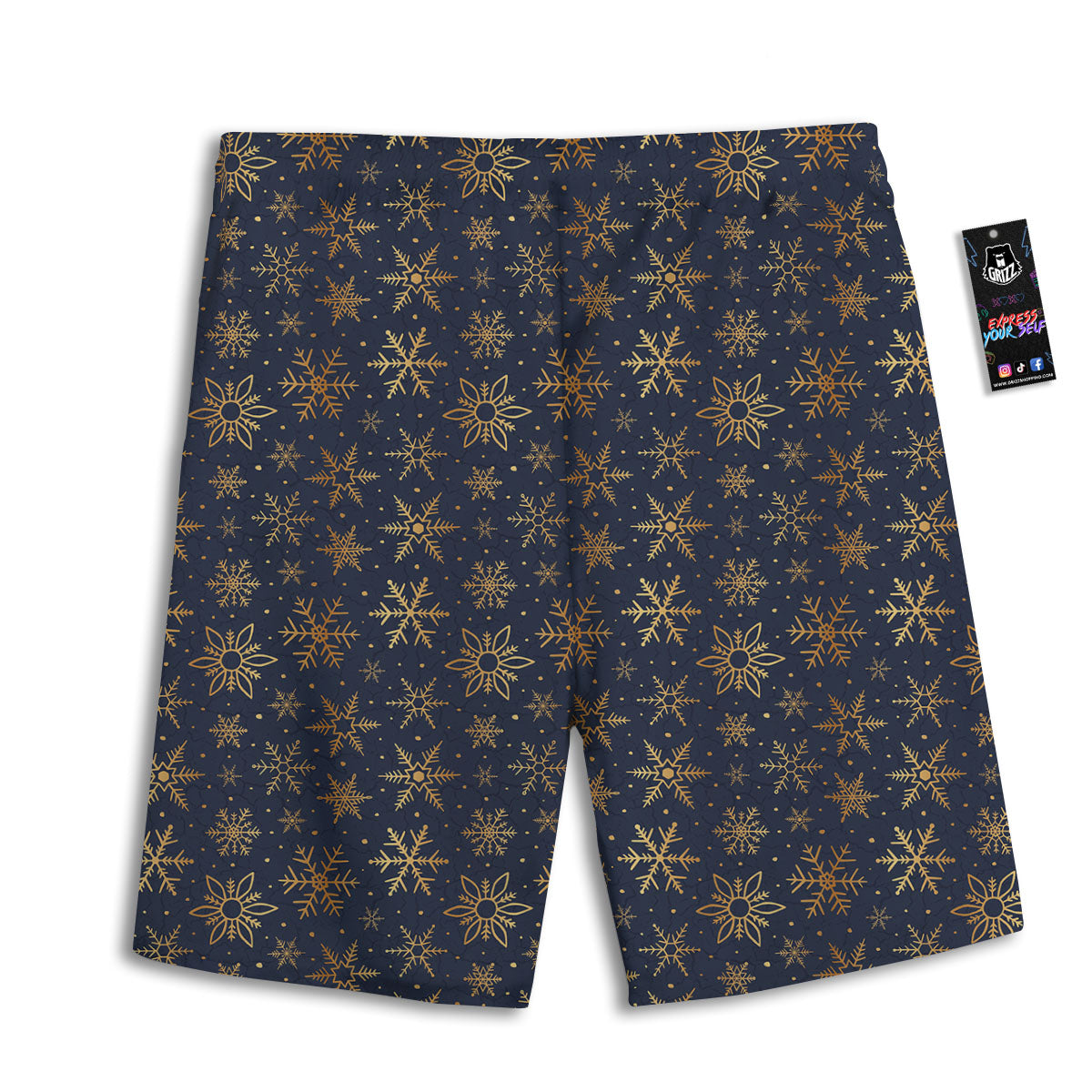 St. Patrick's Day Plaid Print Men's Athletic Shorts