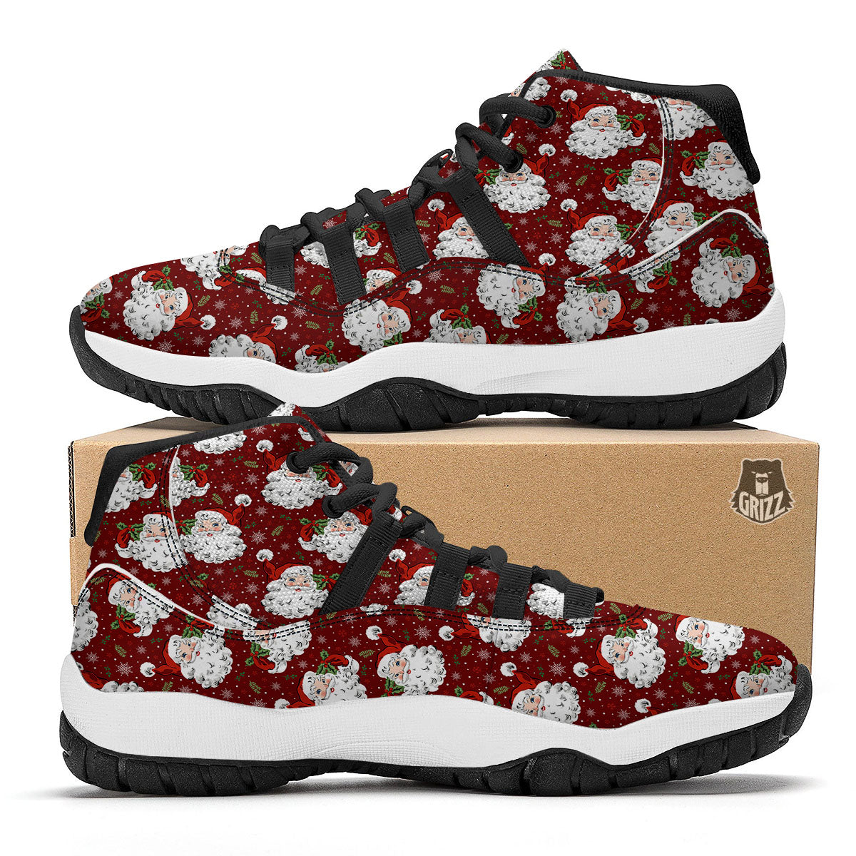 Soccer Ball Grunge Print Pattern Black Bball Shoes-grizzshop
