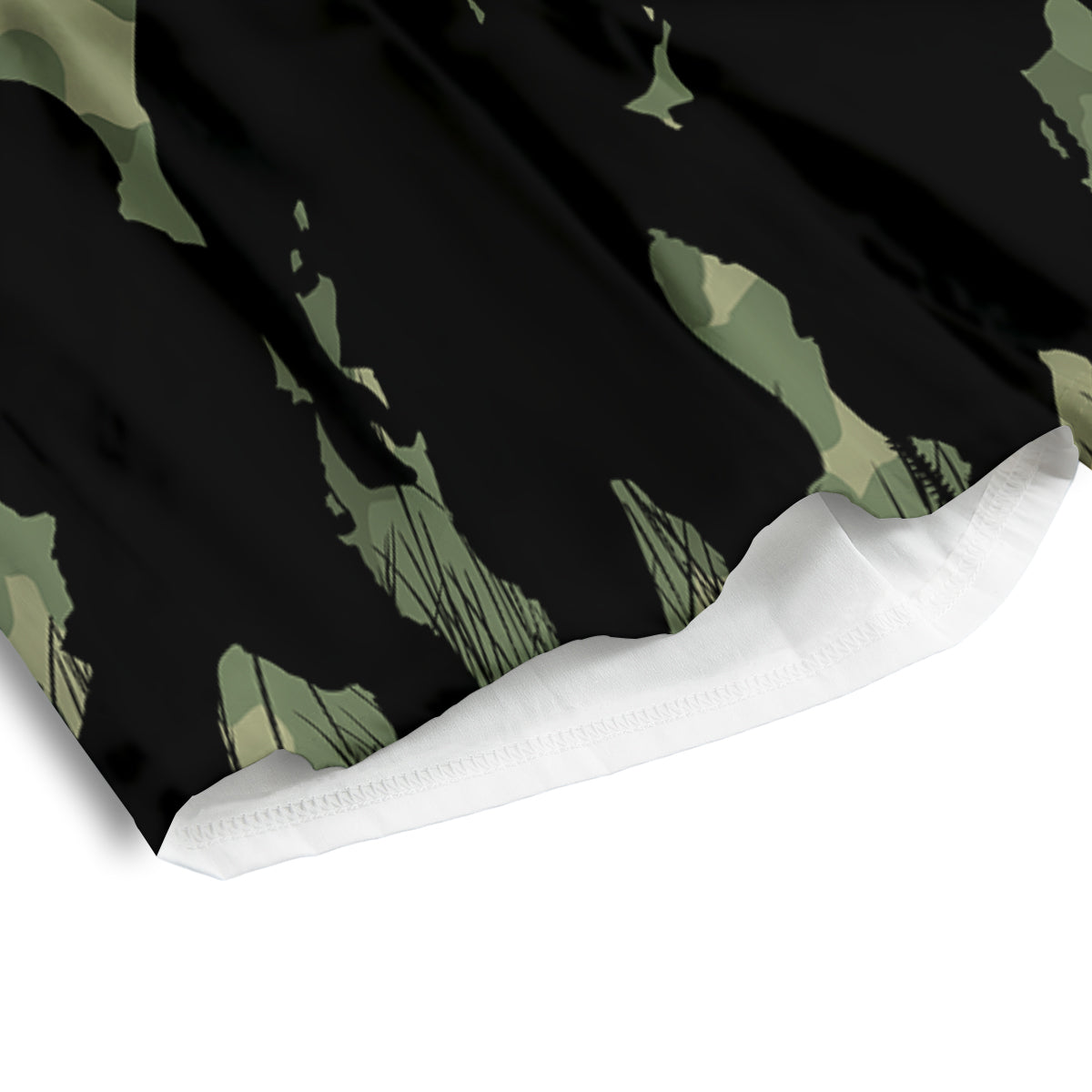 Soldiers And Camouflage Print Men's Athletic Shorts