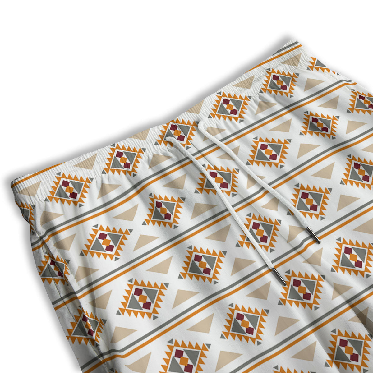 Southwestern Native Print Pattern Men's Athletic Shorts