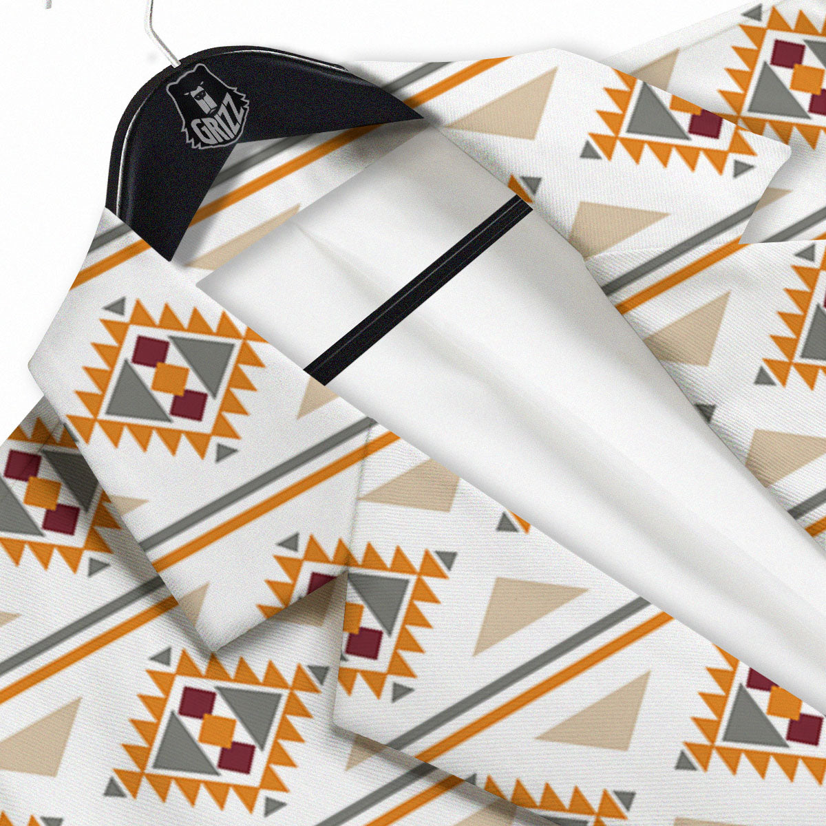 Southwestern Native Print Pattern Men's Sport Coat-grizzshop
