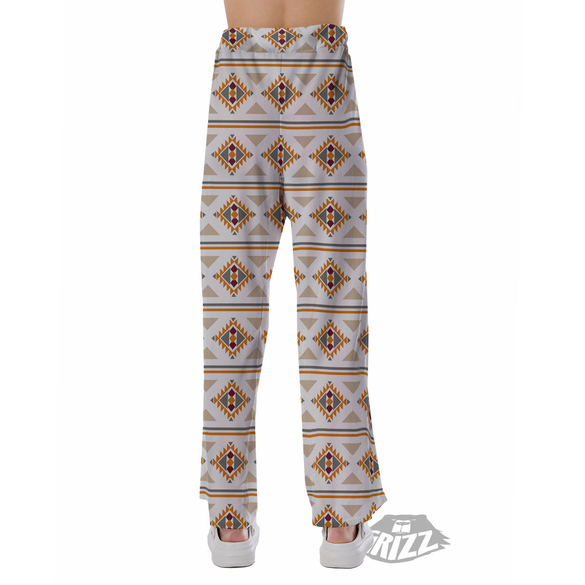 Southwestern Native Print Pattern Pajama Pants-grizzshop