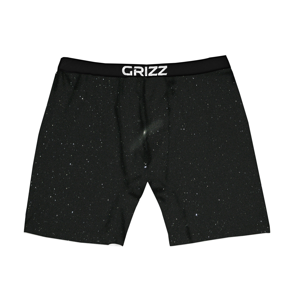 Space Black Print Boxer Briefs-grizzshop