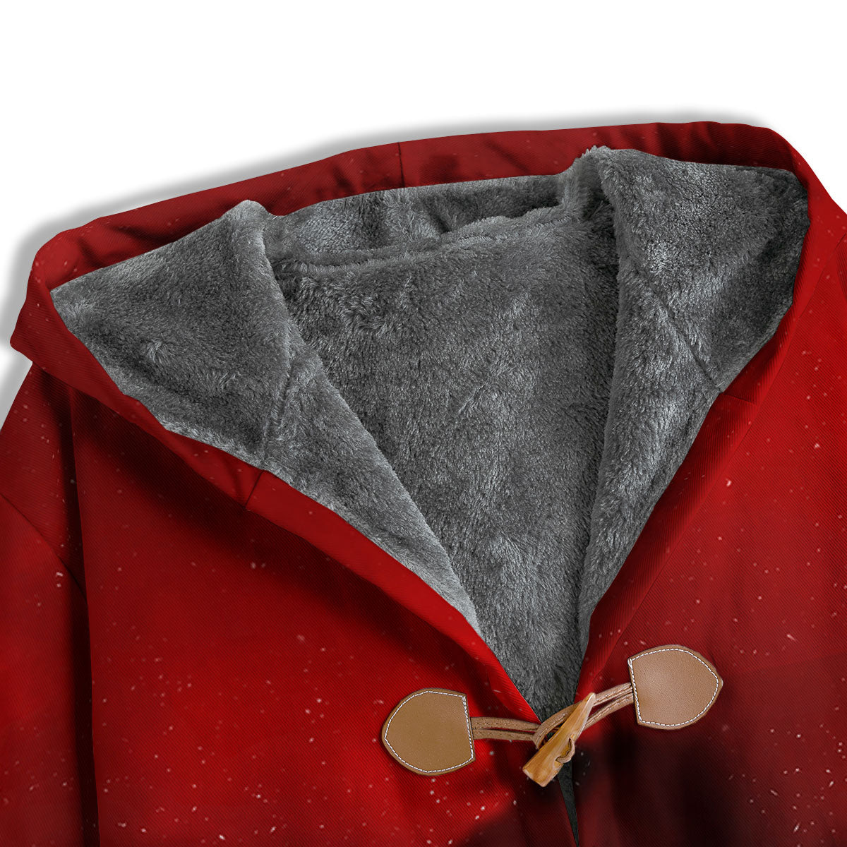 Space Cloud Red Galaxy Print Men's Windbreaker Jacket-grizzshop