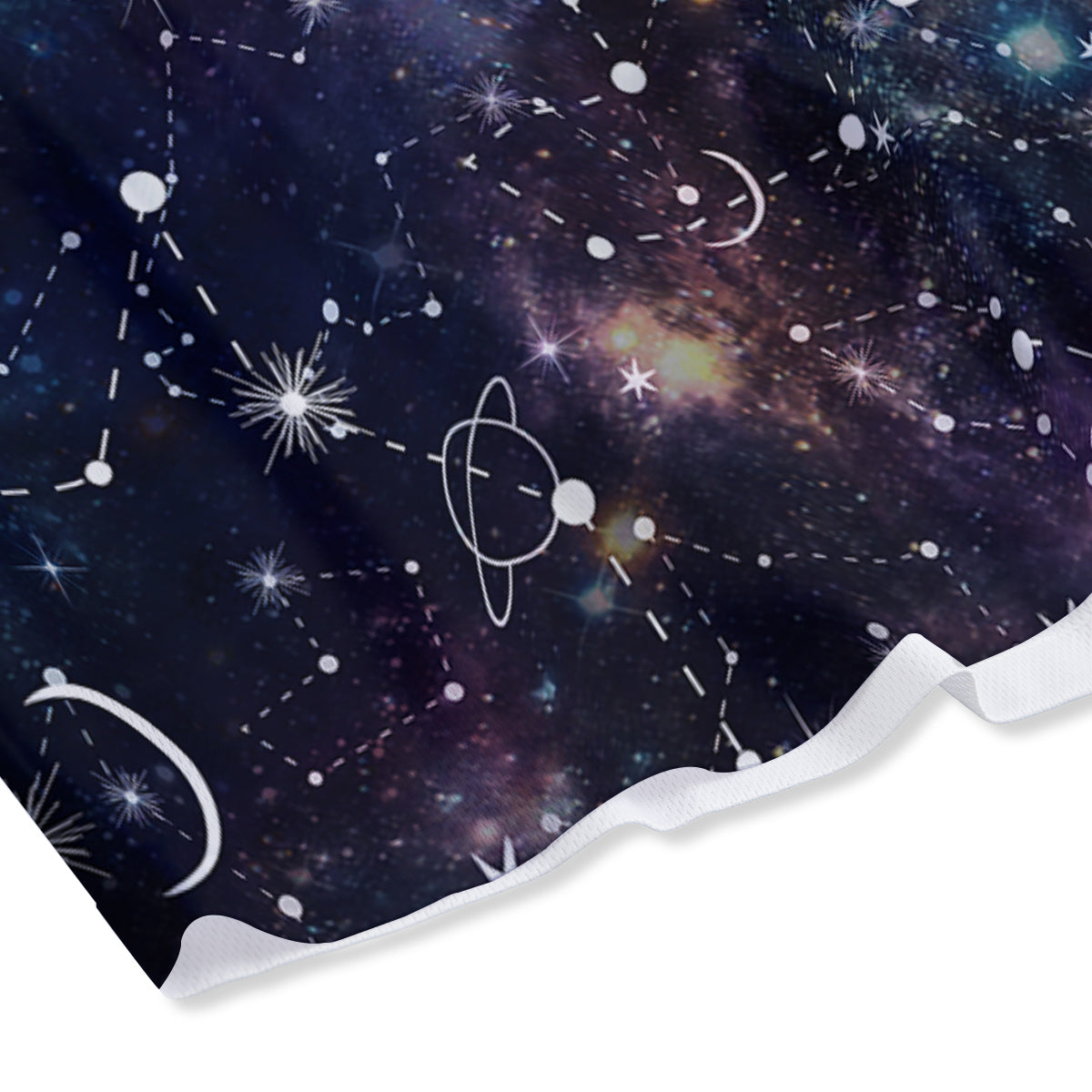 Sign Explosion Golden Dollar Print Mesh Shorts