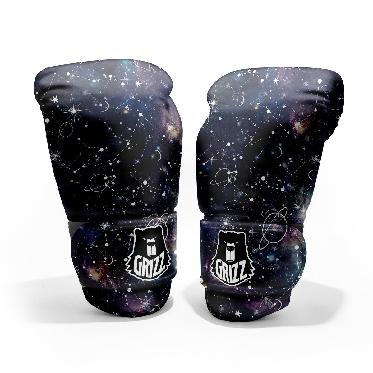 Space Constellation Galaxy Print Pro Boxing Glove