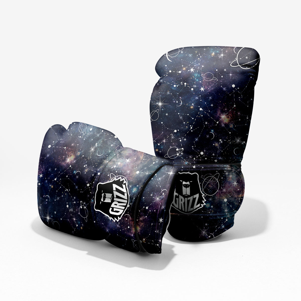 Space Constellation Galaxy Print Pro Boxing Glove