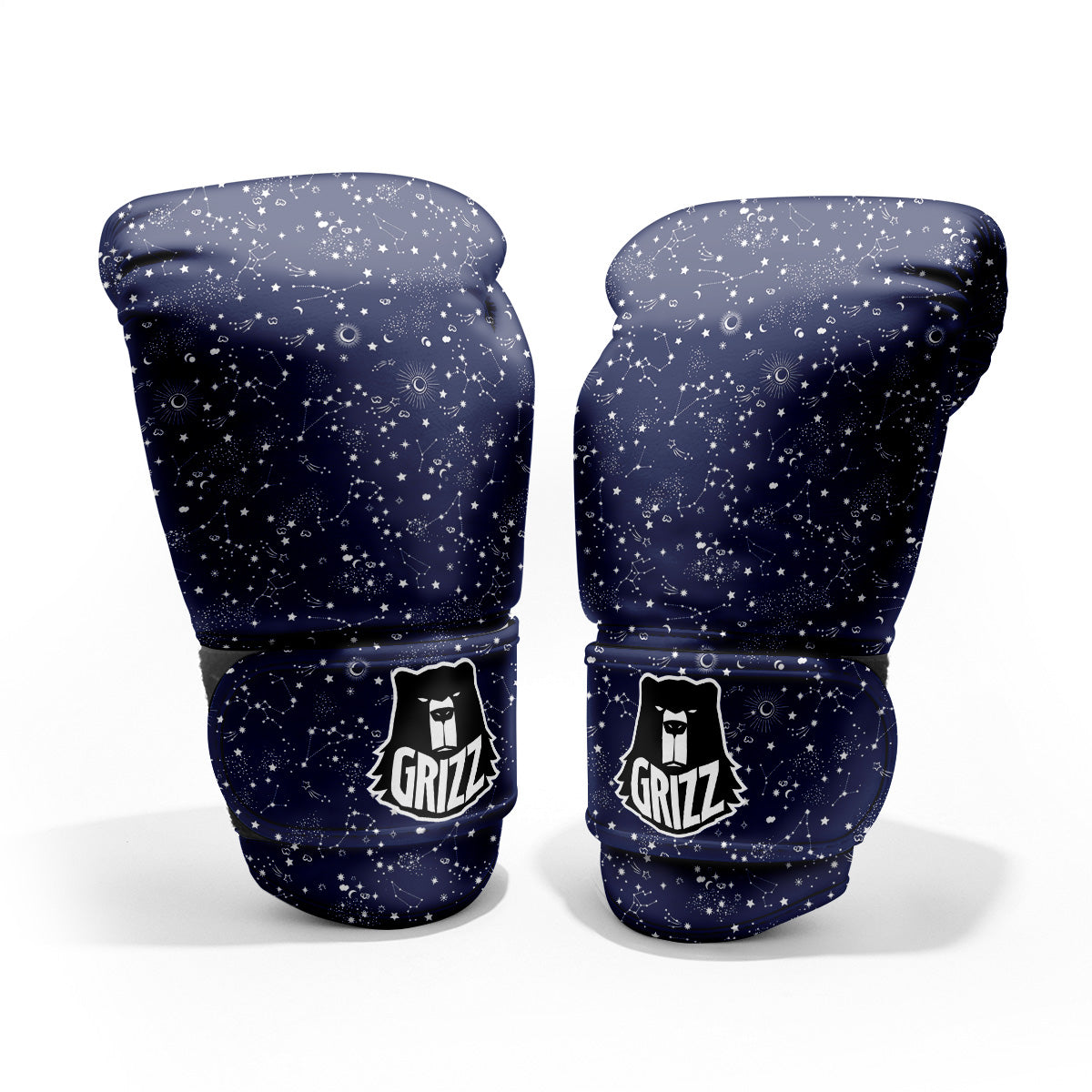 Space Constellation Print Pattern Pro Boxing Glove