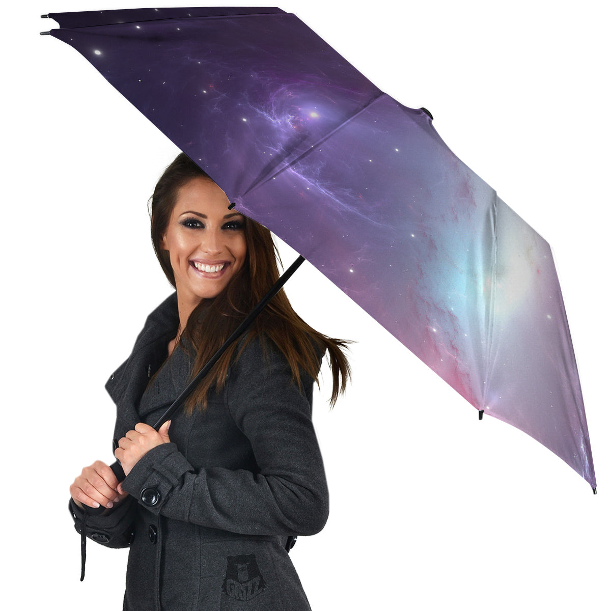 Space Cosmic Print Umbrella-grizzshop