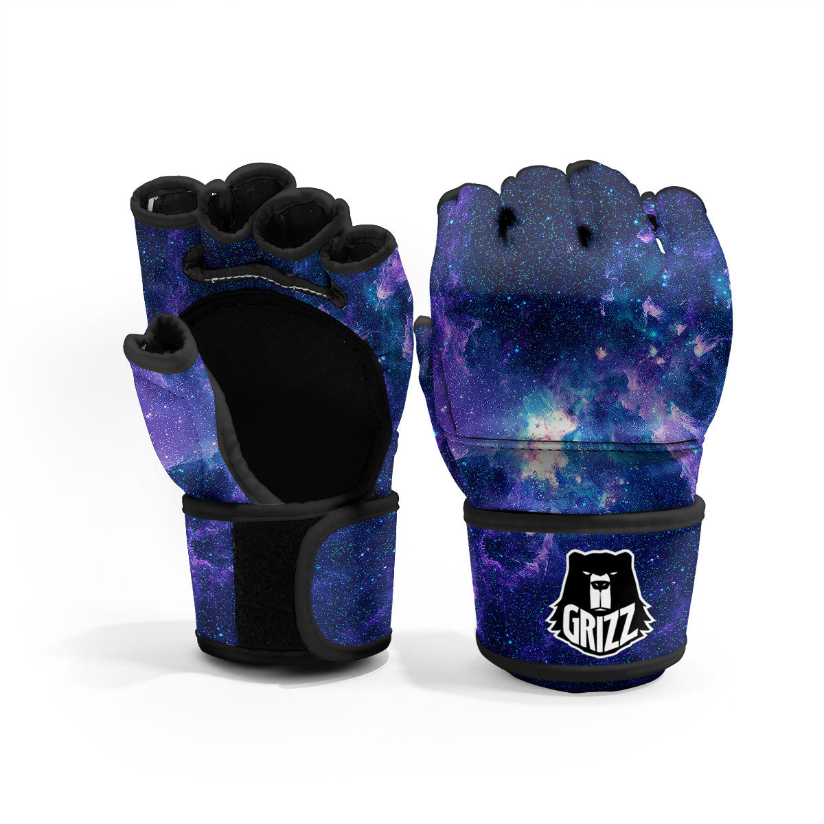 Space Deep Print MMA Gloves-grizzshop