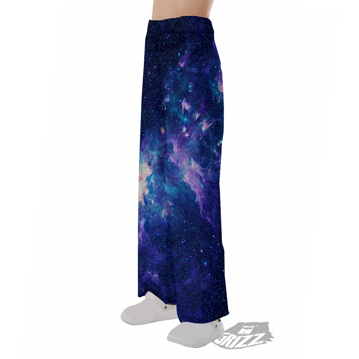 Space Deep Print Pajama Pants-grizzshop