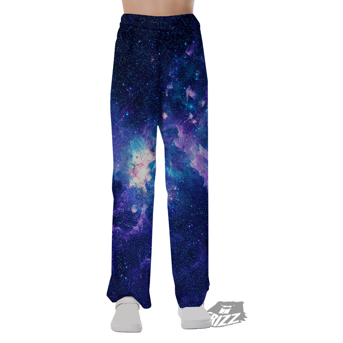 Space Deep Print Pajama Pants-grizzshop