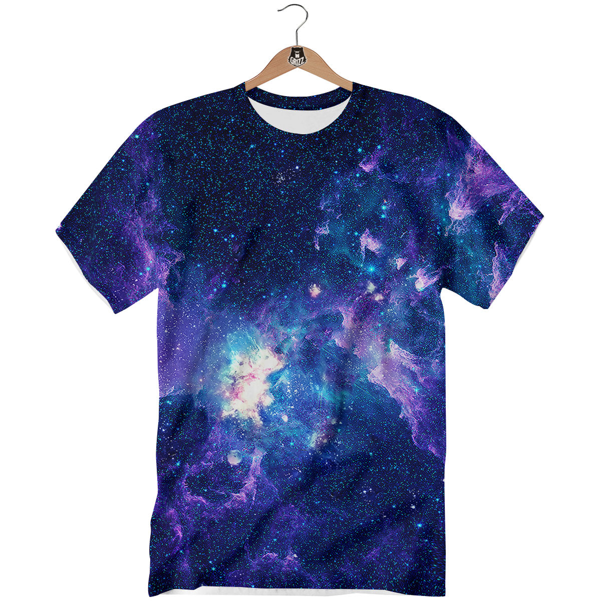 Space Deep Print T-Shirt-grizzshop
