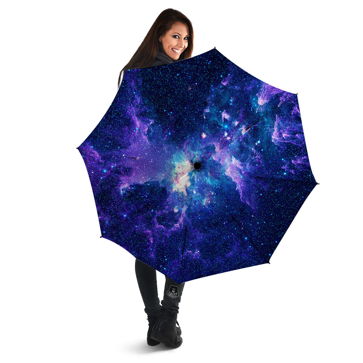 Space Deep Print Umbrella-grizzshop