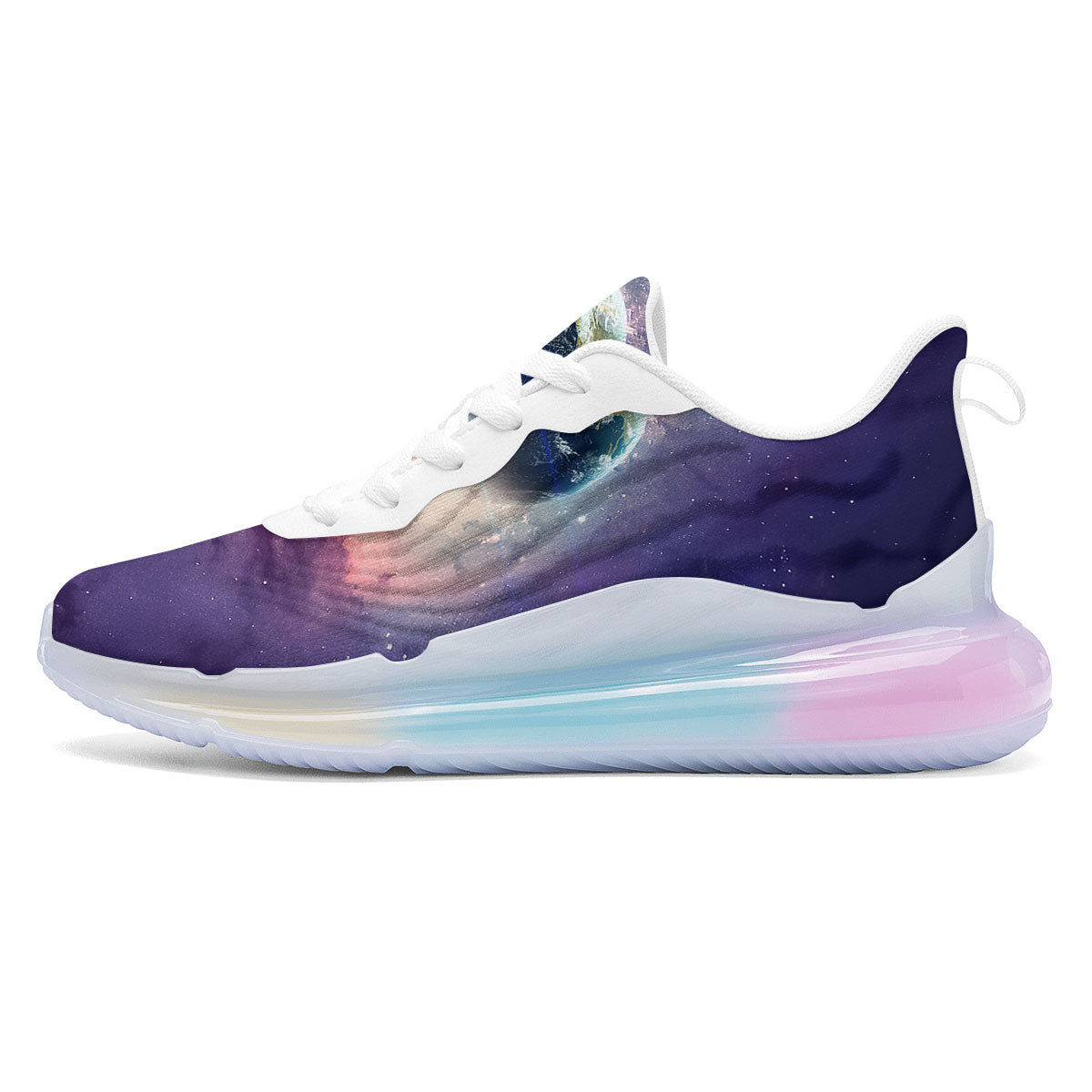 Space Endless Print Running Sneakers-grizzshop