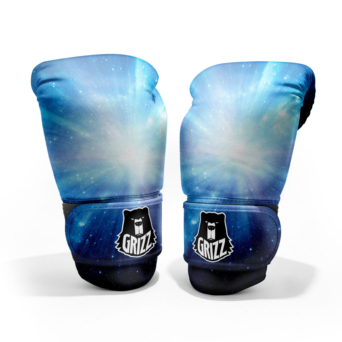 Space Light Blue Print Pro Boxing Glove