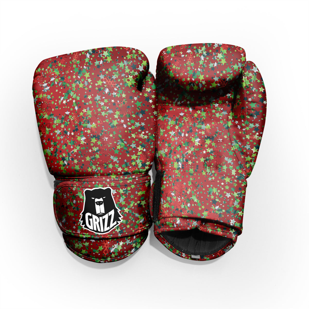 Sparkle Christmas Print Pro Boxing Glove