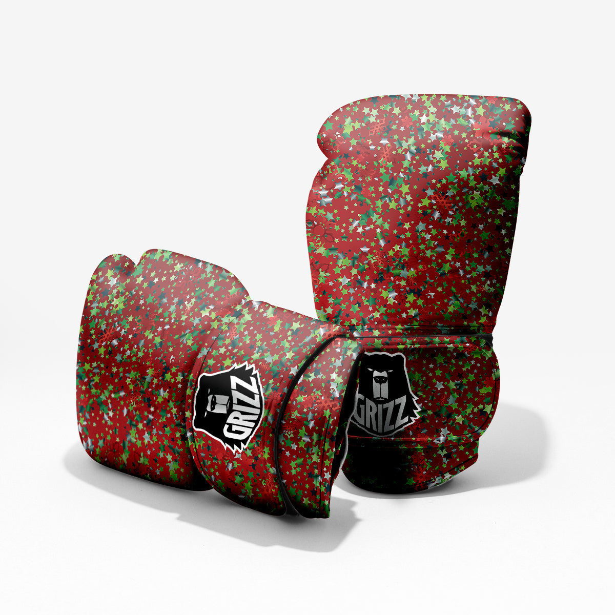 Sparkle Christmas Print Pro Boxing Glove