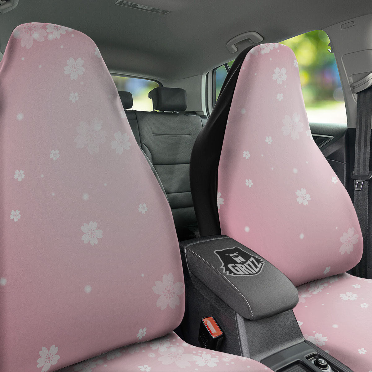 Sparkle Floral Print Car Seat Covers-grizzshop