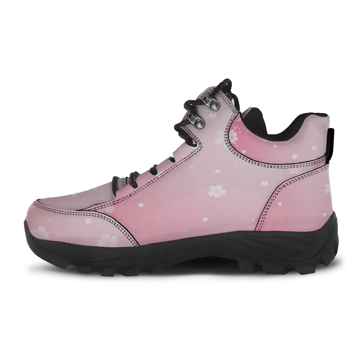 Sparkle Floral Print Hiking Shoes-grizzshop