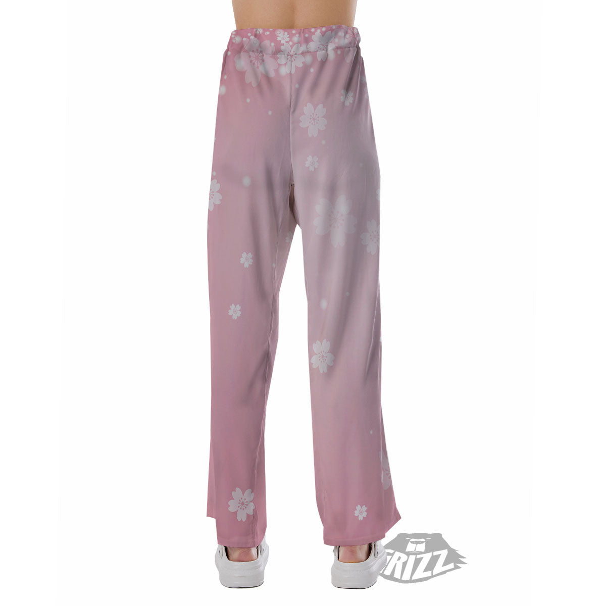 Sparkle Floral Print Pajama Pants-grizzshop