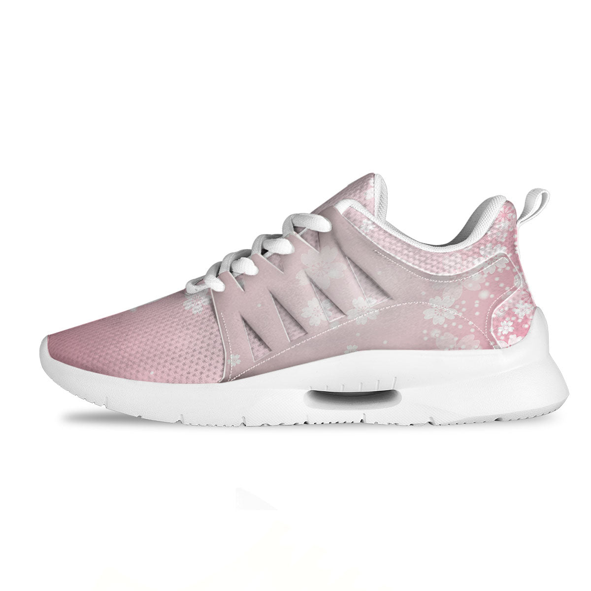 Sparkle Floral Print Tennis Shoes-grizzshop