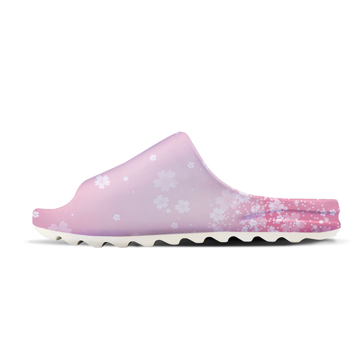 Sparkle Floral Print Sandals-grizzshop
