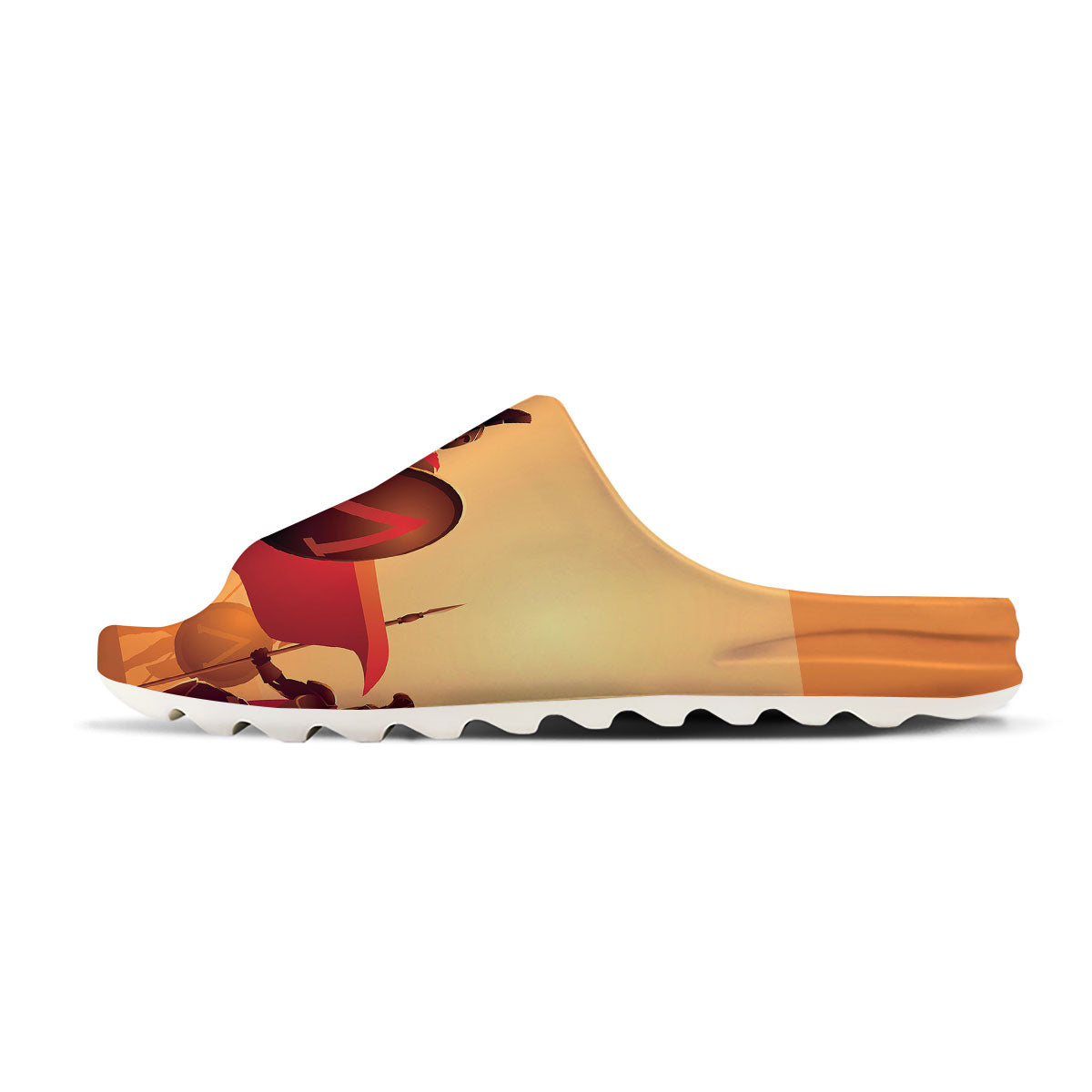 Spartan Ancient Print Sandals-grizzshop